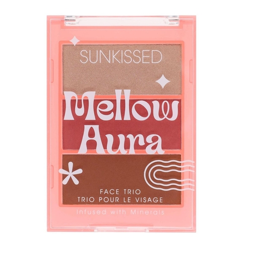 Product Sunkissed Mellow Aura Face Trio - Highlighter, Blusher, and Bronzer Palette base image