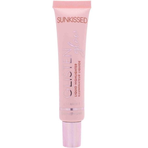 Product Sunkissed Glisten Glow Liquid Highlighter With Vitamin E - Champagne or Soft Rose base image