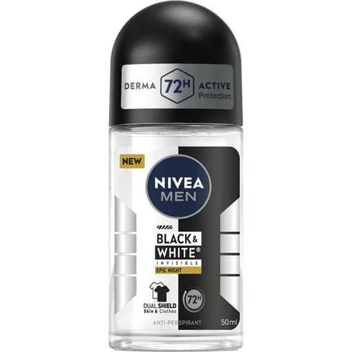 Product Nivea Black & White Invisible Original Γυναικείο Αποσμητικό Roll-On 50ml base image