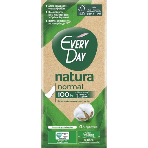 Product Every Day Natura Normal Σερβιετάκια Ημερήσια 20τμχ base image