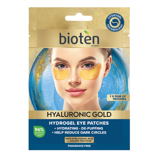 Product Bioten Eye Patches Hyaluronic Gold 5.5g base image