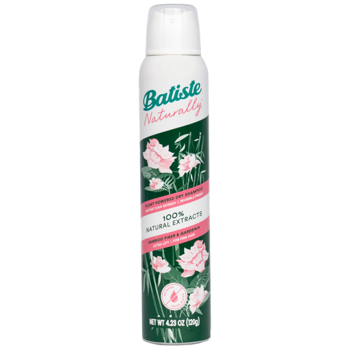 Product Batiste Naturally Bamboo Fibre & Gardenia Dry Shampoo 200ml base image