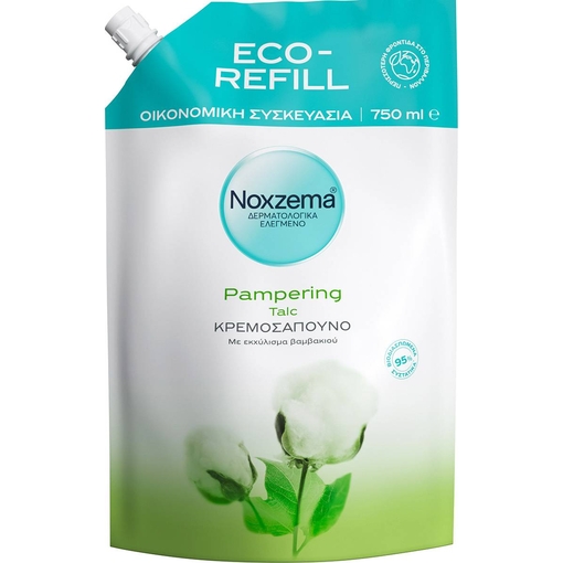 Product Noxzema Pampering Talc Υγρό Κρεμοσάπουνο 750ml base image