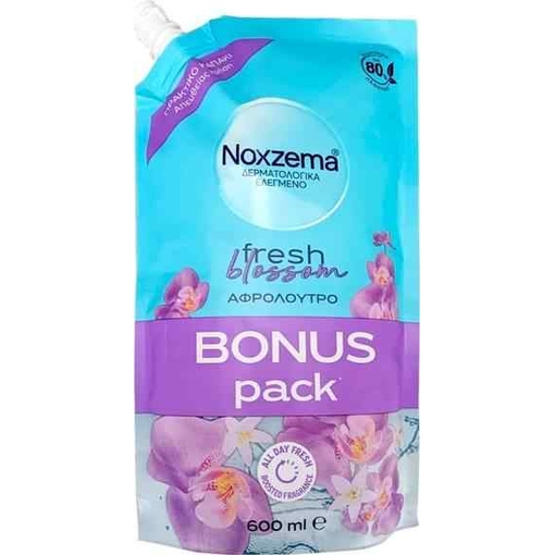 Product Noxzema Fresh Blossom Αφρόλουτρο Refill 600ml base image