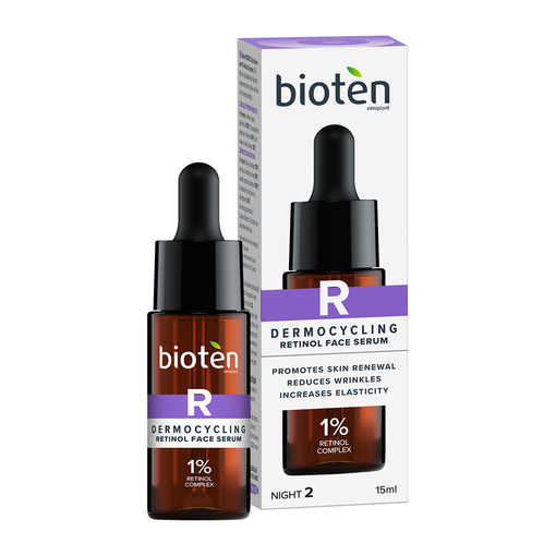 Product Bioten Force Serum Dermocycl Retinol Serum Ρετινόλης 15ml base image