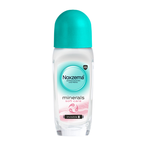 Product Noxzema Deo Roll-On Mineral Soft Care 25% Talc Free Αποσμητικό Roll-On 50ml base image