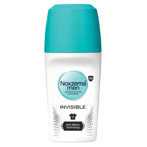 Product Noxzema Deo Roll-On Men Invisible Αποσμητικό Roll-On 50ml base image
