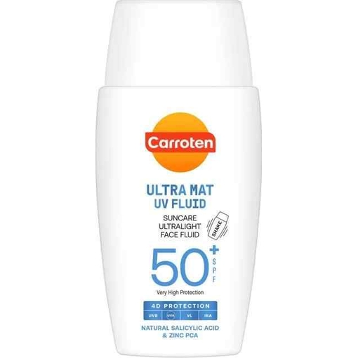 Product Carroten Face Cream Ultra Matte UV Fluid Αντηλιακή Κρέμα Προσώπου SPF50+ 40ml base image
