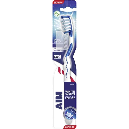 Product AIM White System Hard Οδοντόβουρτσα για Λευκά Δόντια base image