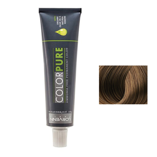 Product Lorvennn Color Pure 50ml | Απόχρωση 7.03 Φυσικό Ξανθό Ντορέ base image