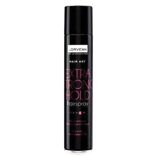 Product Lorvenn Extra Strong Hold Hairspray 400ml base image