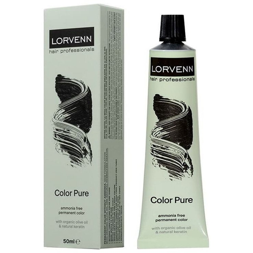 Product Lorvennn Βαφή Μαλλιών Color Pure | Απόχρωση 7.11 Ξανθό Έντονο Σαντρέ 50ml base image