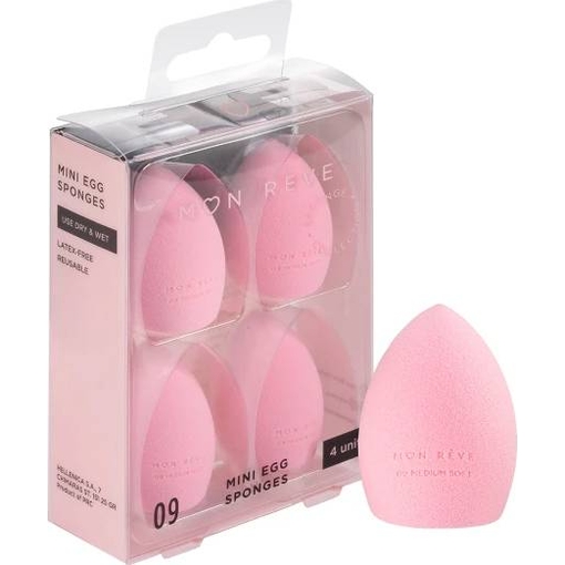 Product Mon Reve Mini Make Up Makeup Sponges 4pcs base image