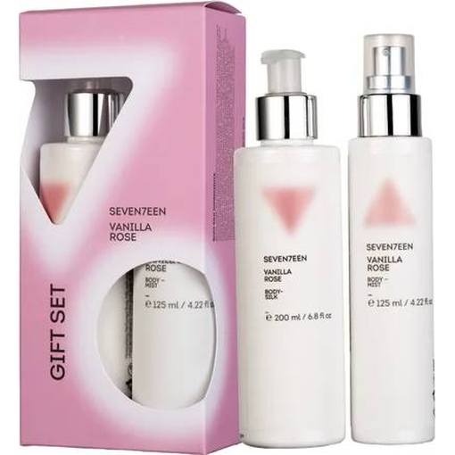 Product Seventeen Spirit Vanilla Rose Γυναικείο Αρωματικό Σετ Mist 125ml + Silk Lotion 200ml base image