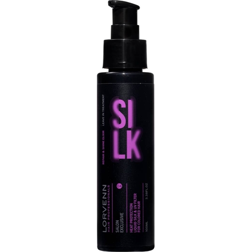 Product Lorvenn Salon Exclusive Silk Repair & Shine Elixir Leave-in Hair Treatment 100ml base image
