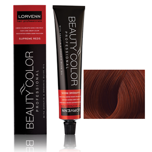 Product Lorvenn Beauty Color Supreme Reds 70ml | Απόχρωση 6.64 Κόκκινο Χάλκινο base image