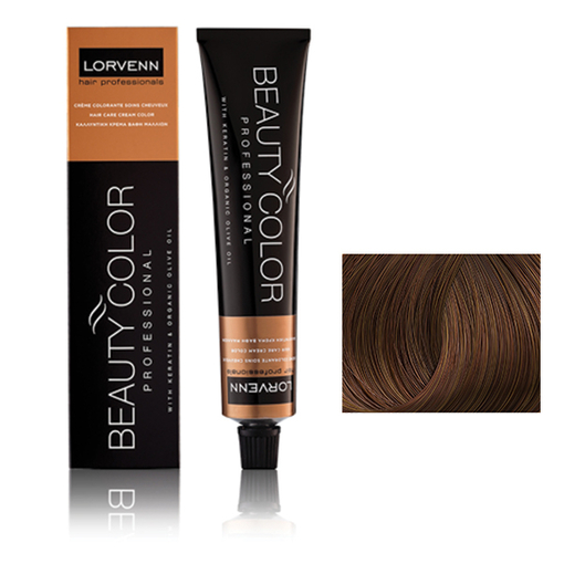 Product Lorvenn Beauty Color 70ml | Απόχρωση 7.35 Ξανθό Ντορέ Ακαζού base image