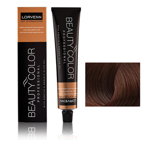 Product Lorvenn Beauty Color 70ml | Απόχρωση 6.41 Ξανθό Σκούρο Χάλκινο Σαντρέ base image