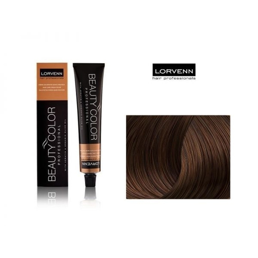 Product Lorvenn Beauty Color 70ml | Απόχρωση 6.37 Ξανθό Σκούρο Ντορέ Καφέ base image