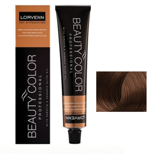 Product Lorvenn Beauty Color 70ml | Απόχρωση 6.74 Ξανθό Σκούρο Καφέ Χάλκινο base image