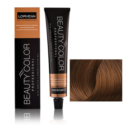 Product Lorvenn Beauty Color 70ml | Απόχρωση 7.74 Ξανθό Καφέ Χάλκινο base image