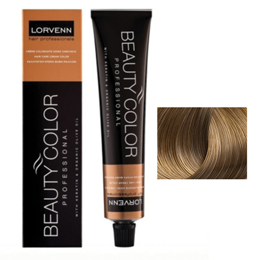 Product Lorvenn Beauty Color 70ml | Απόχρωση 8.07 Φυσικό Ανοιχτό Ξανθό Σαντρέ base image