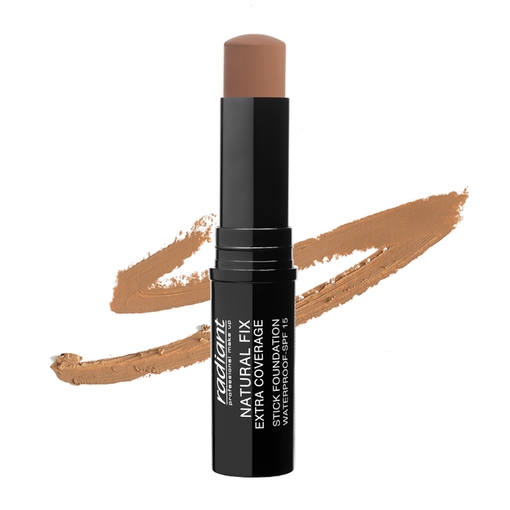 Product Radiant Natural Fix Extra Coverage Stick Foundation 8.5g | Απόχρωση 06 Tawny base image