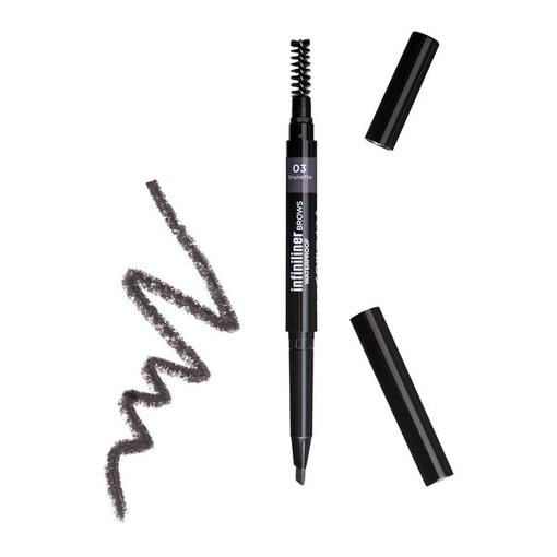 Product Mon Reve Infiniliner Gel Waterproof Brow Pencil 0.3ml -03 Brunette base image