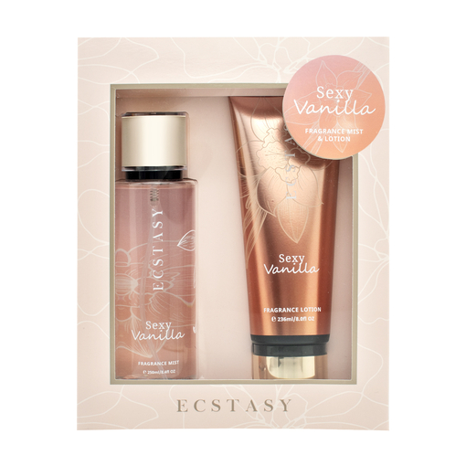 Product Ecstasy Body Cream 236ml & Mist 250ml Sexy Vanilla base image