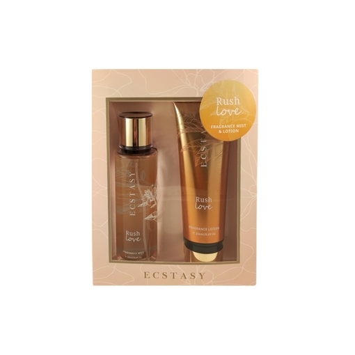 Product Ecstasy Body Cream 236ml & Mist 250ml Rush Love base image