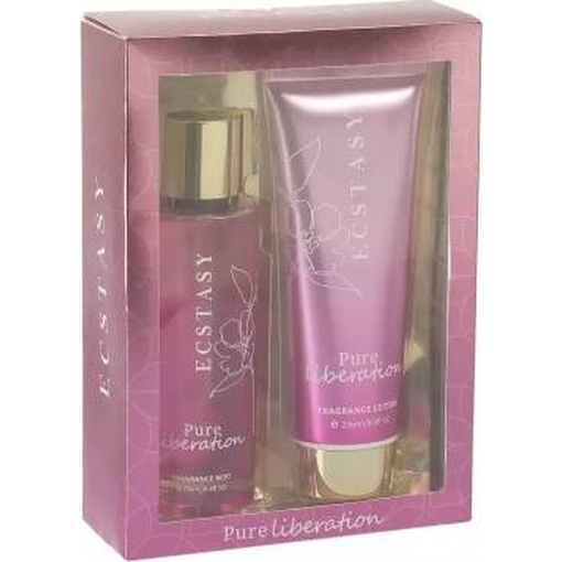 Product Ecstasy Gift Set Pure Liberation Body Mist 250ml & Body Lotion 236ml base image