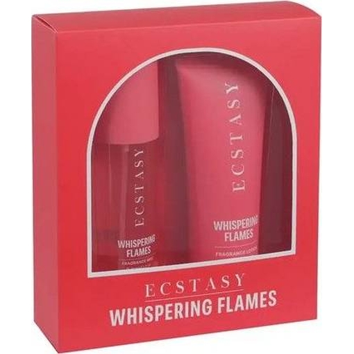 Product Ecstasy Gift Set Whispering Flames Body Mist 150ml & Body Lotion 150ml base image