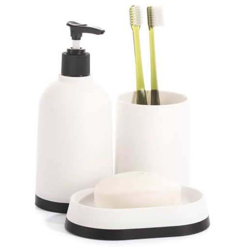 Product Cyclops Αξεσουαρ Για WC Σετ 3τμχ Λευκό base image