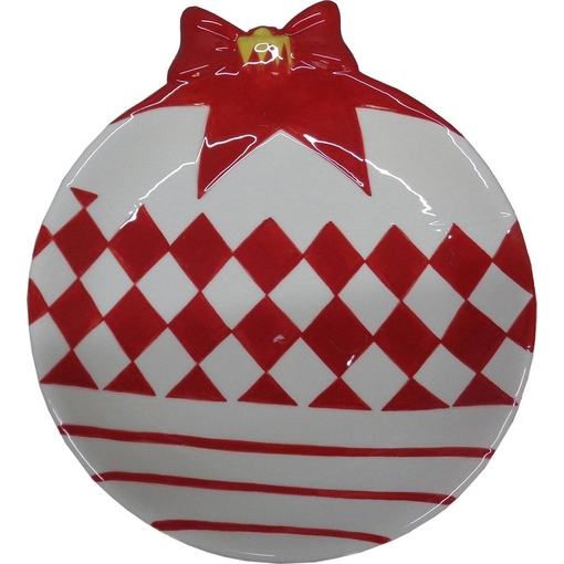 Product Festival Ceramic Platter Πιατέλα Κεραμική 27.7x24.5x3.5cm base image