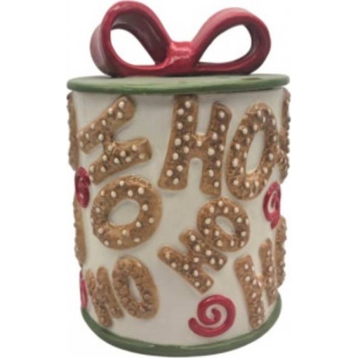 Product Ho Ho Ceramic Jar With Lid Ceramic 15x15x21cm base image