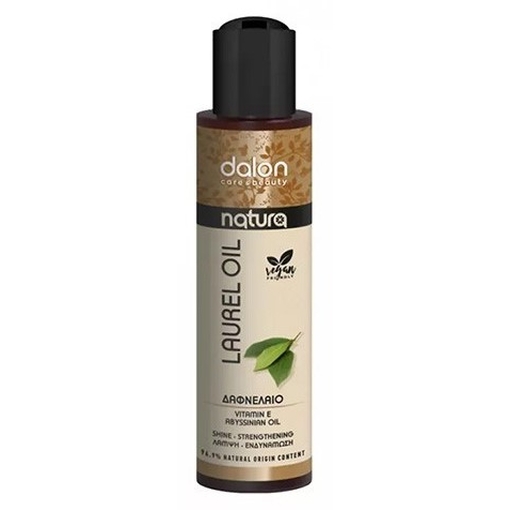 Product Dalon Natura Δαφνέλαιο για Ενδυνάμωση & Θρέψη των Mαλλιών & Αντιμετώπιση της Ψαλίδας 100ml base image