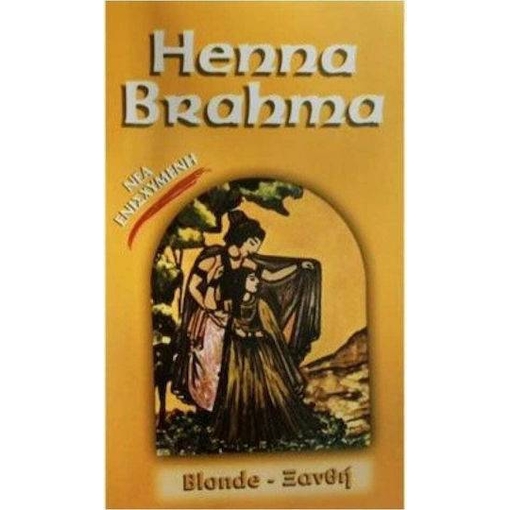 Product Henna Brahma Powder Temporary Hair Dye Without Ammonia Blonde 80gr base image