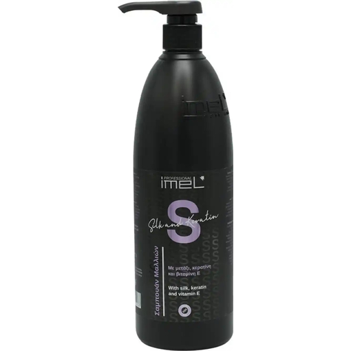 Product IMEL Silk & Keratin Shampoo Σαμπουάν Με Μετάξι & Κερατίνη 1000ml base image
