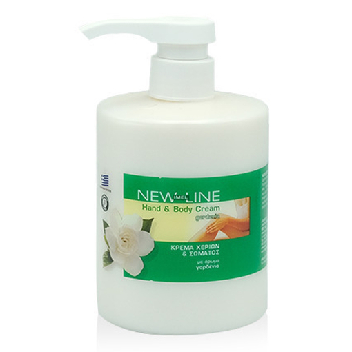 Product Imel New Line Hand & Body Cream Gardenia Κρέμα Χεριών & Σώματος 500ml base image