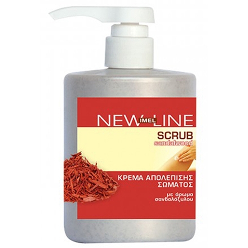 Product Imel New Line Body Scrub Sandalwood Απολεπιστική Κρέμα Σώματος 500ml base image