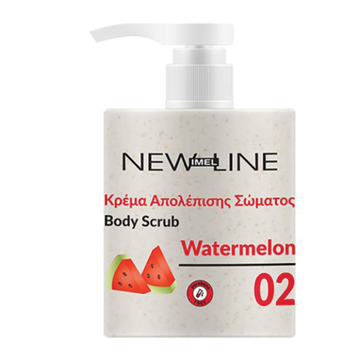 Product Imel Κρέμα Απολέπισης Σώματος New Line Watermelon 500ml base image