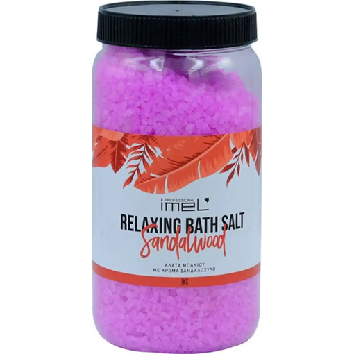 Product IMEL Pure Relief Relaxing Bath Salts Sandalwood Άλατα Μπάνιου 1kg base image