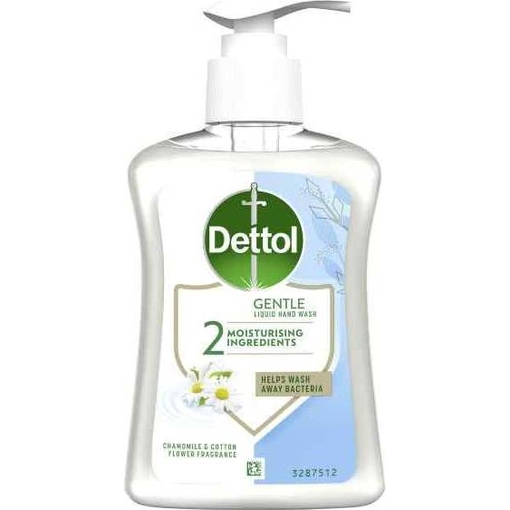 Product Dettol Chamomile & Cotton Flower Liquid Cream Soap 250ml base image