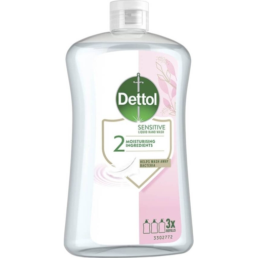 Product Dettol Sensitive Refill Liquid Cream Soap 750ml base image