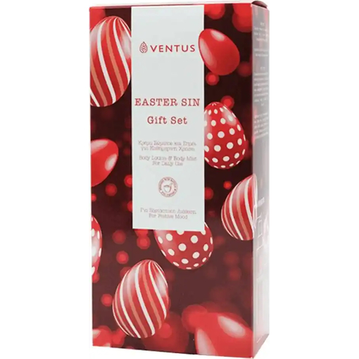 Product Ventus Easter Sin Gift Box Σετ Περιποίησης Σώματος Body Lotion 250ml & Body Mist 100ml base image
