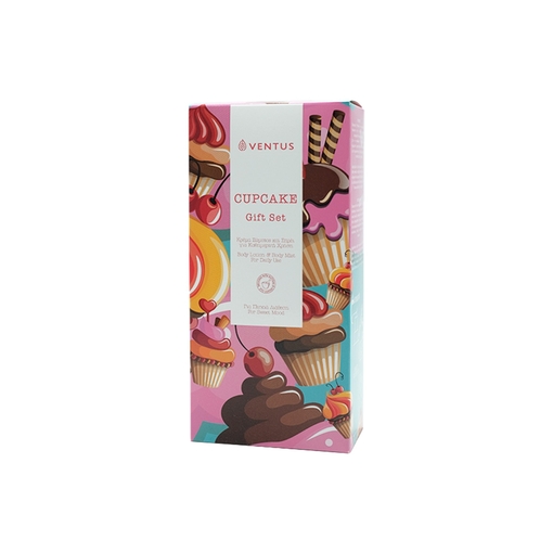 Product Ventus Cupcake Gift Box: Body Mist 100ml & Body Cream 250ml base image