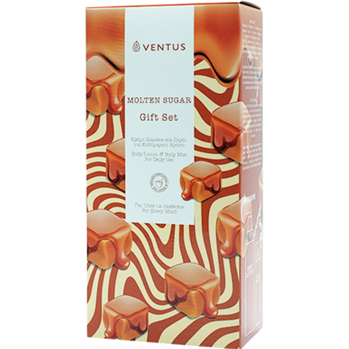 Product Ventus Molten Sugar Gift Set Body Lotion 250ml + Body Mist 100ml base image