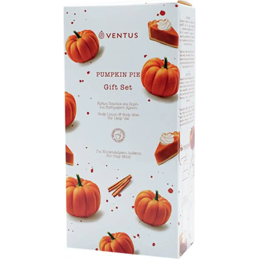 Product Ventus Pumpkin Pie Gift Box Σετ Περιποίησης Σώματος Body Lotion 250ml & Body Mist 100ml base image