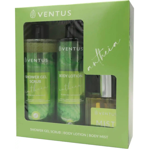 Product Ventus Antheia Gift Set Σετ Περιποίησης Σώματος Shower Gel 300ml & Body Lotion 250ml & Body Mist 50ml base image