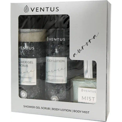 Product Ventus Aurora Gift Set Σετ Περιποίησης Σώματος Shower Gel 300ml & Body Lotion 250ml & Body Mist 50ml base image